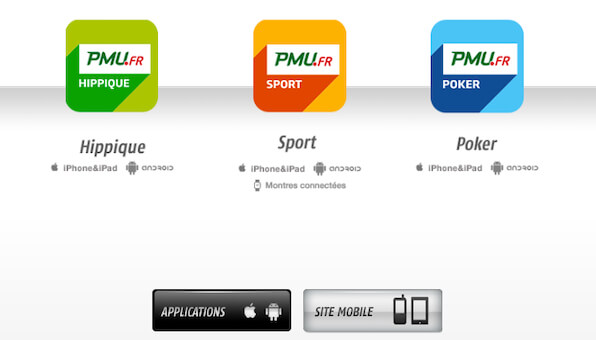 Applications PMU : pariez sur le sport, le turf et le poker depuis votre mobile